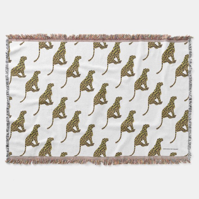 Couverture Siloette léopard Brown et jaune (Devant)
