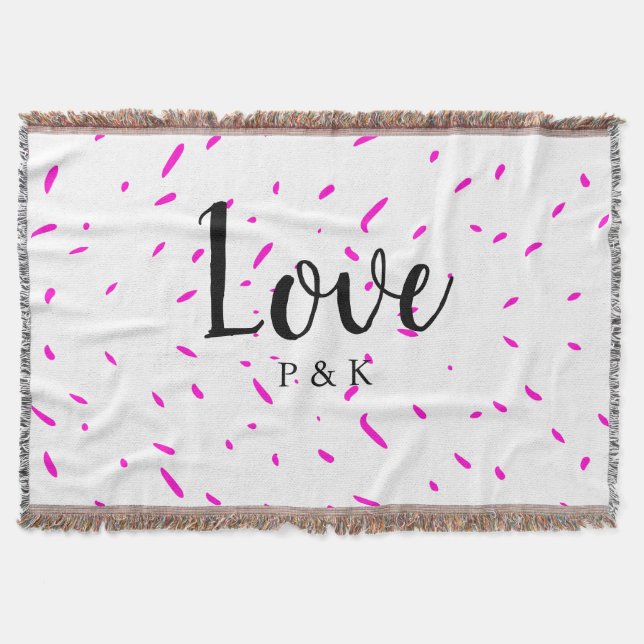 Couverture Simple minimal pink abstract love background name (Devant)