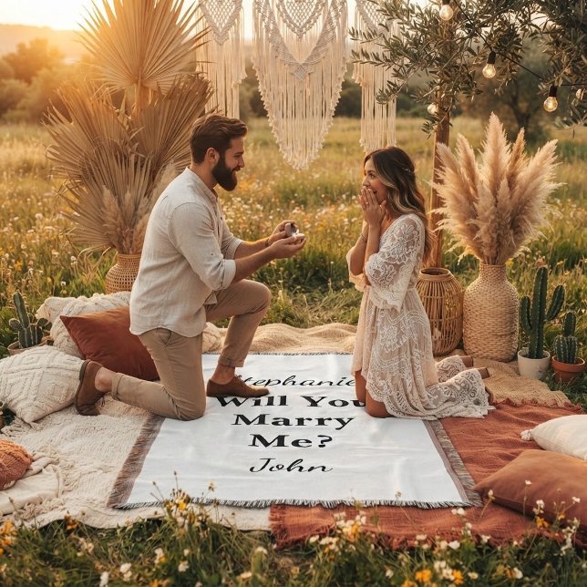 Couverture Simple Veux-Tu M'Épouser Demande En Mariage (Créateur téléchargé)