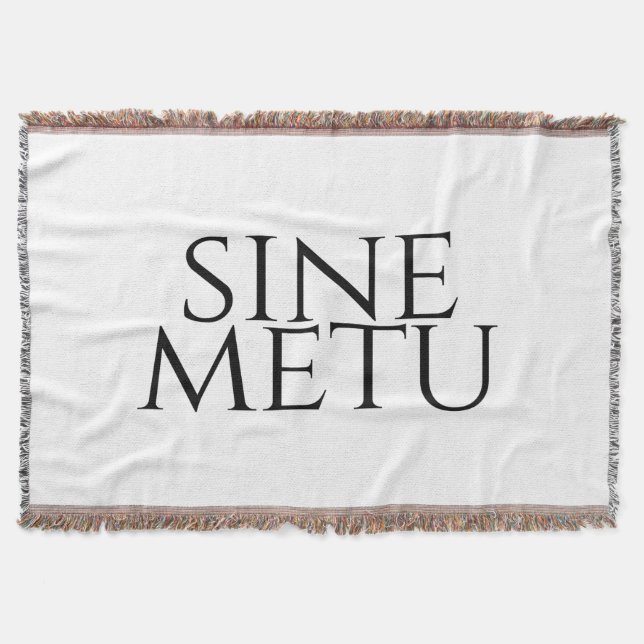 Couverture Sine Metu - Sans Peur (Devant)