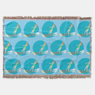 Couverture Ski nautique de style vintage