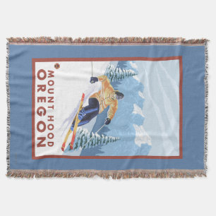 Couverture Skieur de neige de Downhhill - capot de bâti,
