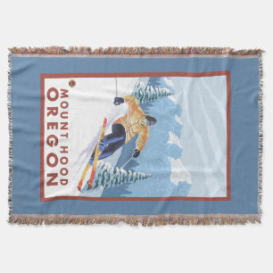 Couverture Skieur de neige de Downhhill - capot de bâti,