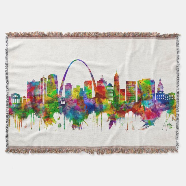 Couverture Skyline de St. Louis Missouri (Devant)