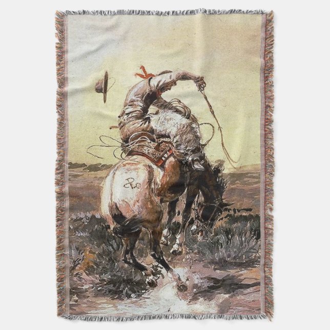Couverture « Slick Rider » Art occidental de Charles M Russel (devant Vertical)