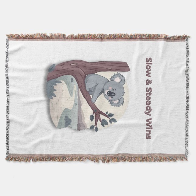 Couverture **"Slow & Steady Wins – Motivational Cute Koala "* (Devant)