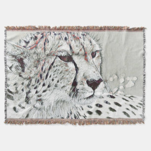 Couverture smartmix animal - guépard
