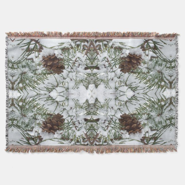 Couverture Snowy Pine Cone I (Devant)
