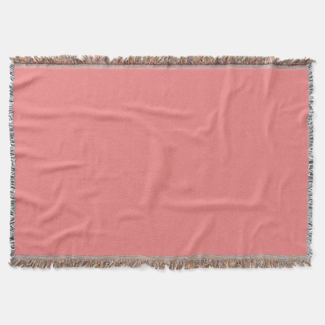 Couverture Solid Color : Light Coral (Devant)