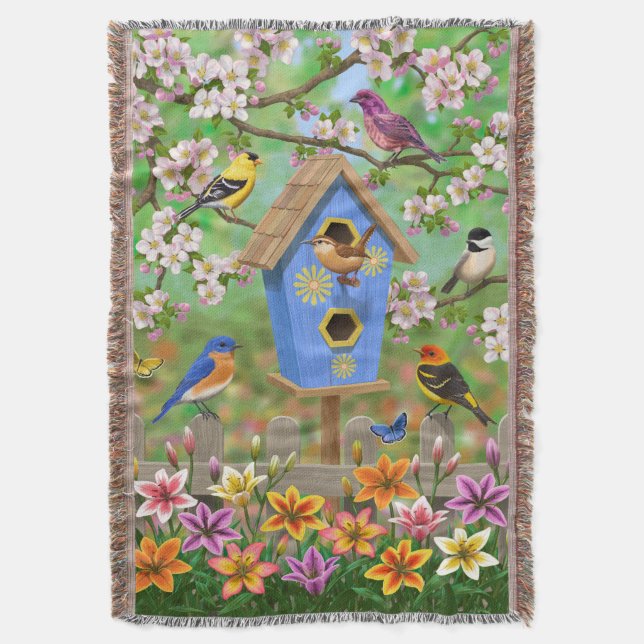Couverture Songbirds Lily Garden Birdhouse (devant Vertical)