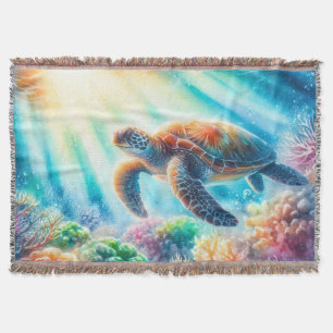Couverture Sous la tortue de mer