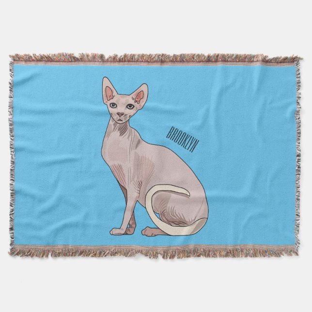 Couverture Sphynx cat (Devant)