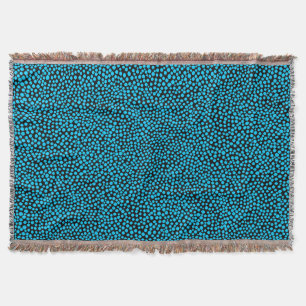 Couverture Spots aléatoires - bleu ciel sur noir