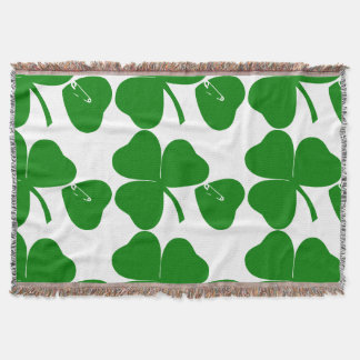 Couverture St Patrick's Day - Obtenez de la chance 3+1 = 4