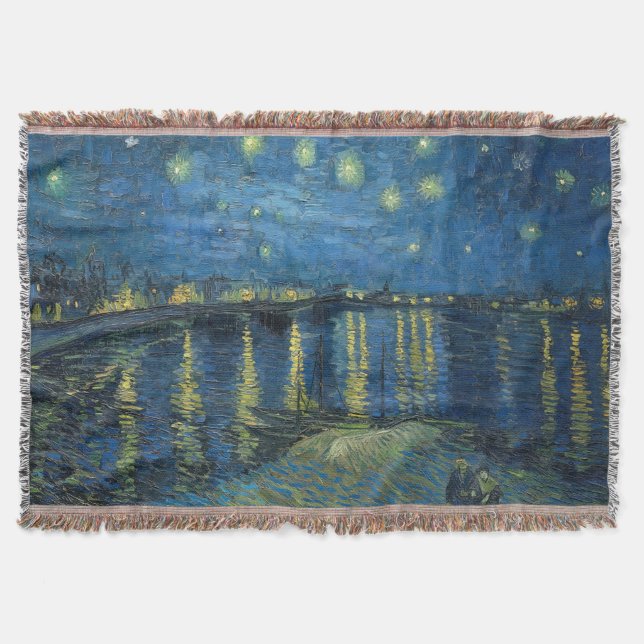 Couverture Starry Night Over the Rhone (1888) Vincent van Gog (Devant)