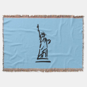 Couverture Statue de la Liberté Bleue