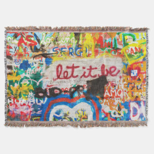 Couverture Streetart Graffiti Amour Maison Cœur Coloré Funky