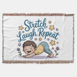 Couverture Stretch laugh repeat yoga lover
