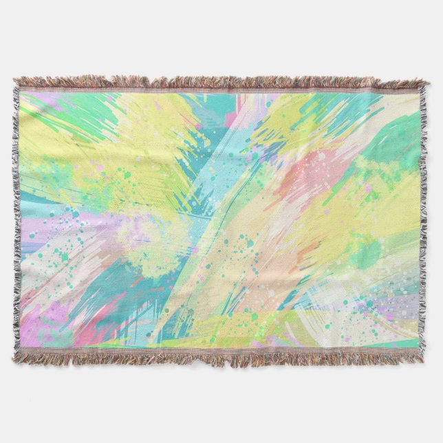 Couverture Style Pale Pastel couleurs Art Abstrait (Devant)