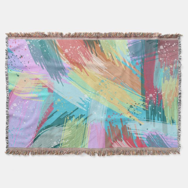 Couverture Style Pastel Colors Art Abstrait (Devant)