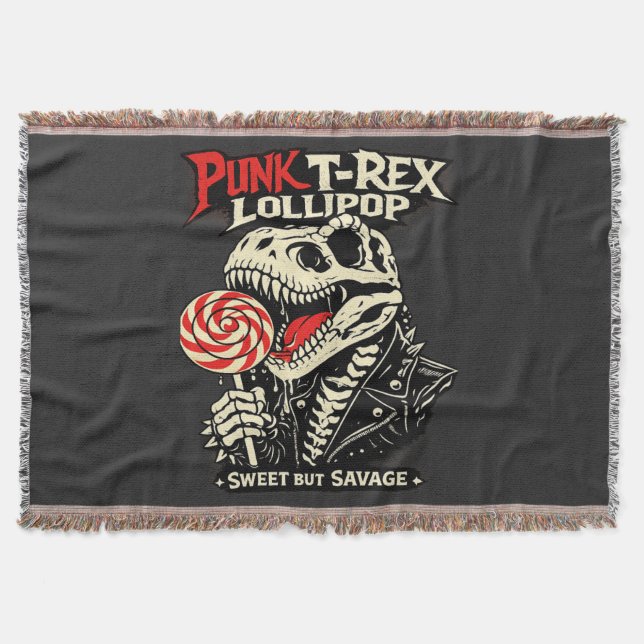 Couverture Sucette Punk T-Rex - Doux mais Sauvage (Devant)