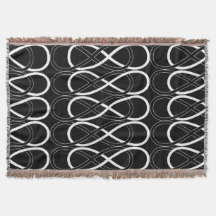 Couverture Symbole double infini - noir & blanc