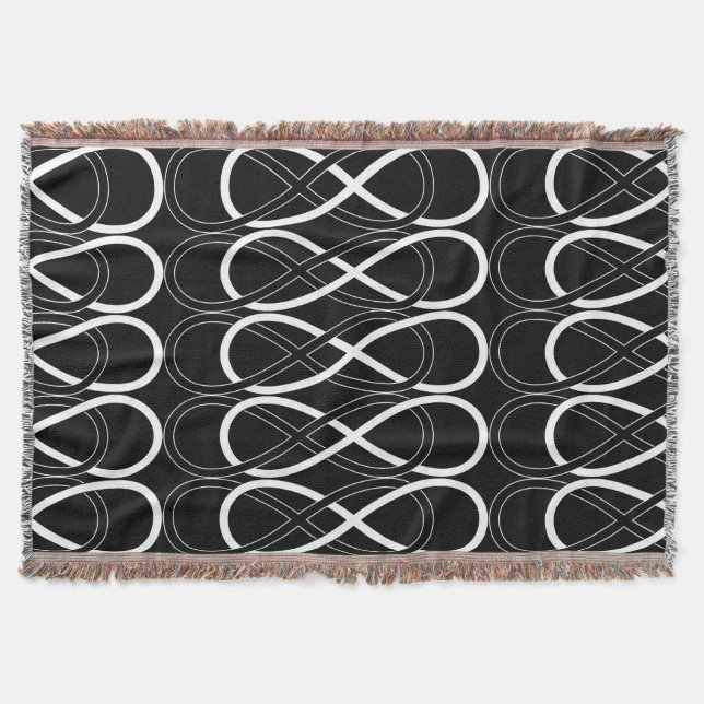 Couverture Symbole double infini - noir & blanc (Devant)