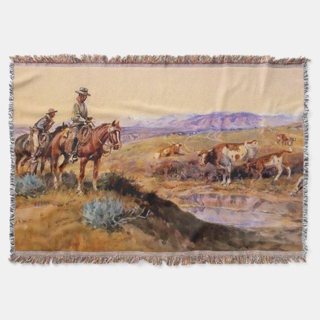 Couverture « Tabassé » Art occidental par Charles M Russell (Devant)