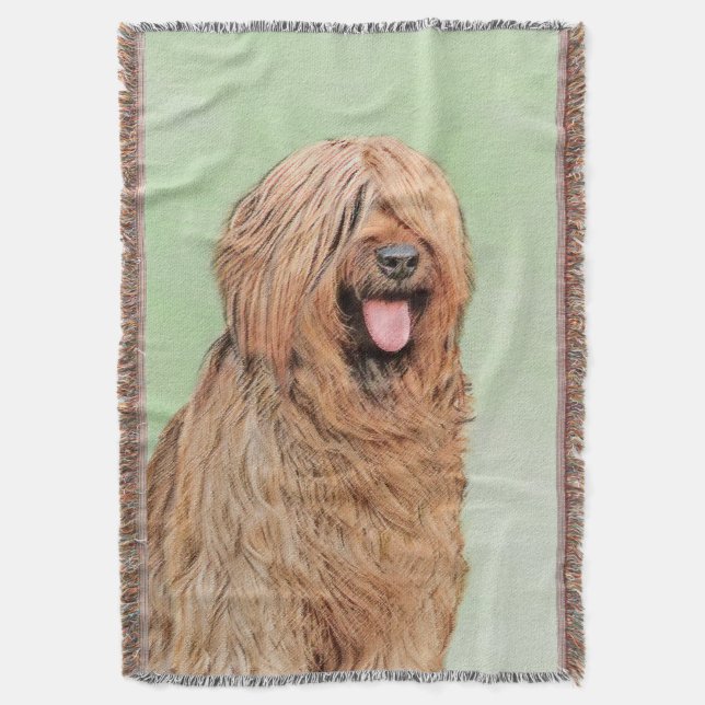 Couverture Tableau de bord - Joli art original chien (devant Vertical)