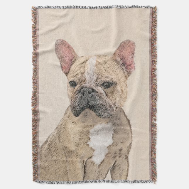 Couverture Tableau Français Bulldog (Sable) - Joli Original D (devant Vertical)