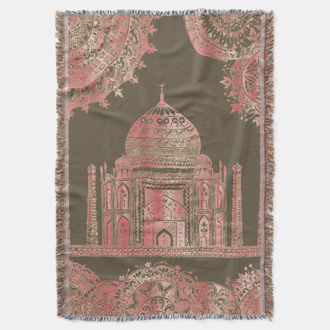 Couverture Taj Mahal - Style bohémien oriental (devant Vertical)