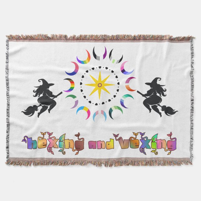 Couverture Tapis de prière païen Tissu d'autel Fierté queer s (Devant)