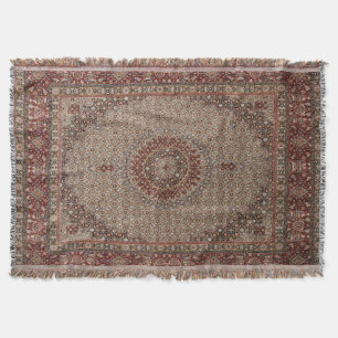Couverture Tapis Oriental Perse Turc de style vintage