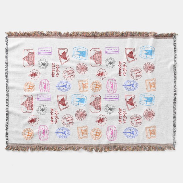 Couverture Tapis pour les gens qui aiment le voyage (Devant)