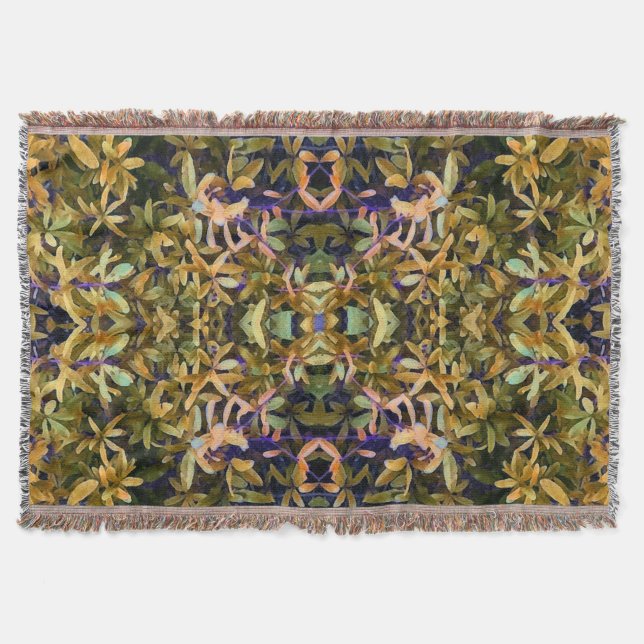 Couverture Tapisserie feuillue (Devant)