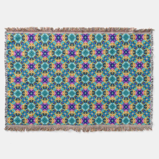 Couverture Tapisserie Fleurie Aurore  (Devant)