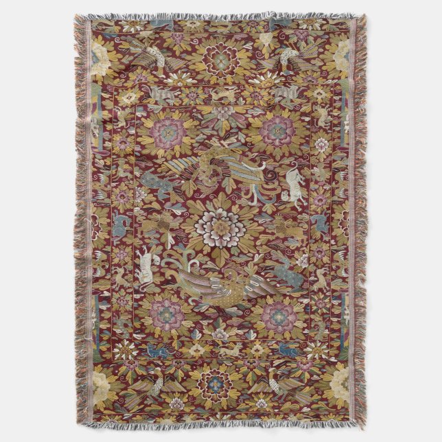 Couverture Tapisserie péruvienne antique Imprimer (devant Vertical)