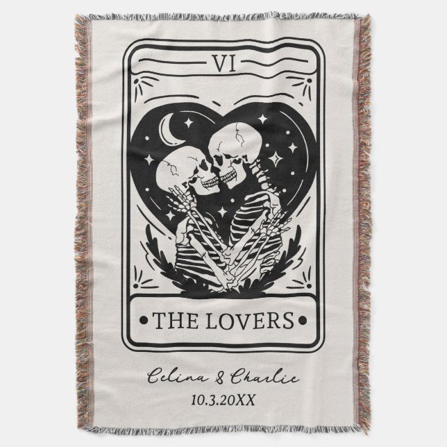 Couverture Tarot personnalisé jusqu'à la mort des amoureux sq (devant Vertical)