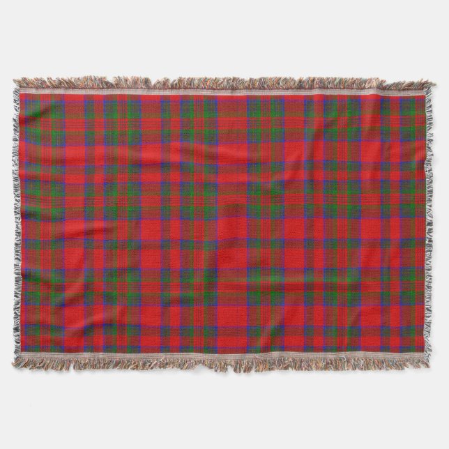 Couverture Tartan à carreaux rouges (Devant)