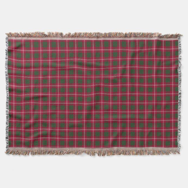 Couverture Tartan de Crawford de clan (Devant)