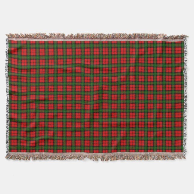Couverture Tartan de Kerr de clan (Devant)