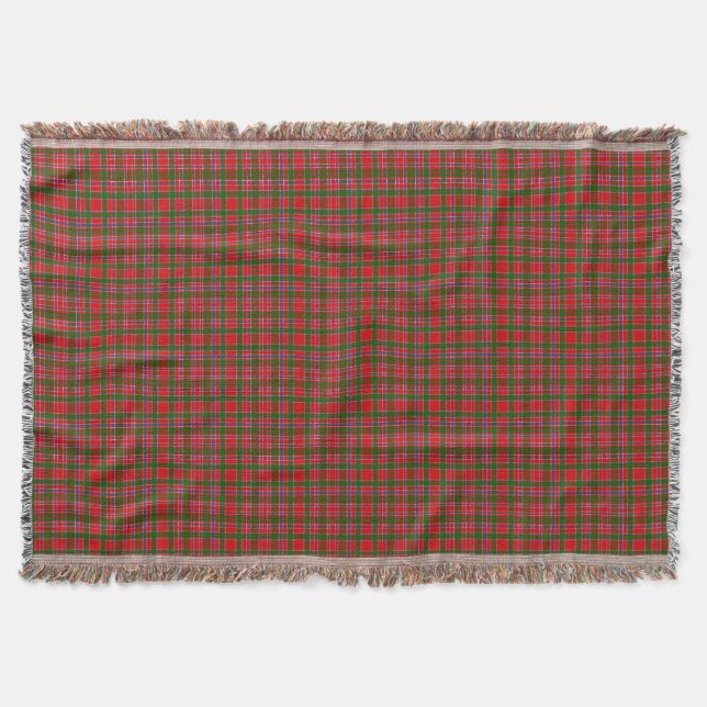 Couverture Tartan de MacAlister de clan (Devant)