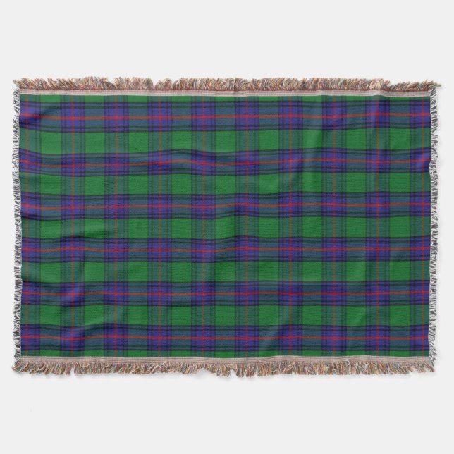 Couverture Tartan de Shaw de clan (Devant)