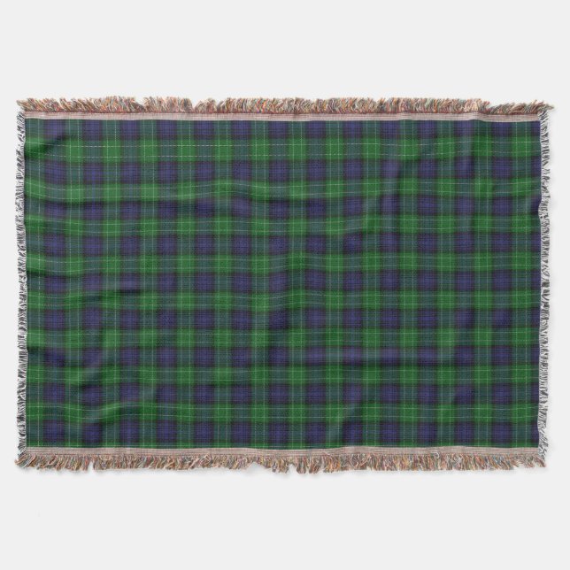 Couverture Tartan du clan écossais Abercrombie (Devant)