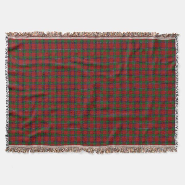 Couverture Tartan du clan écossais Sinclair (Devant)