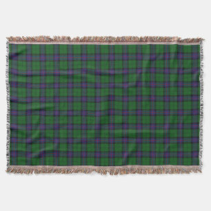 Couverture Tartan écossais d'Armstrong de clan