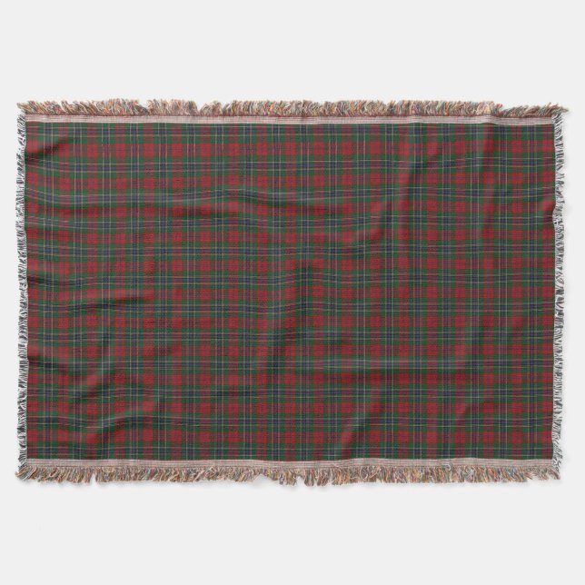 Couverture Tartan écossais de MacLean de clan (Devant)