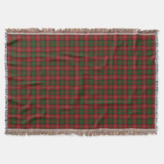 Couverture Tartan écossais de Nisbet Nesbitt Nesbit de clan (Devant)