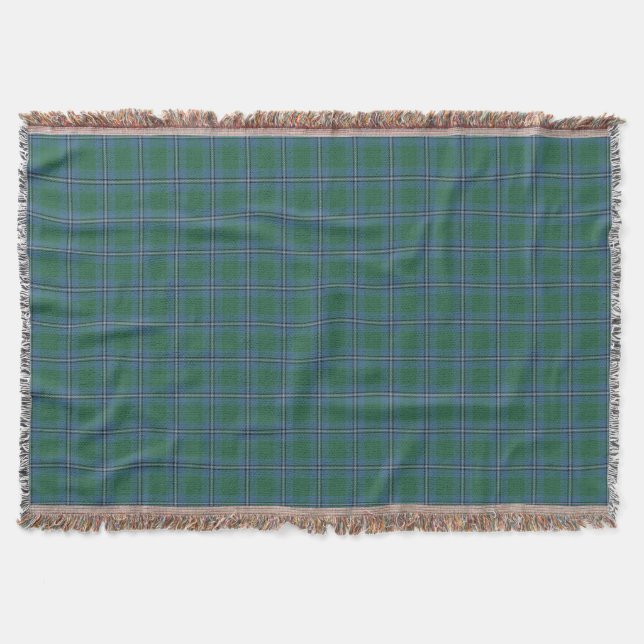 Couverture Tartan écossais d'Irvine Irwin de clan (Devant)