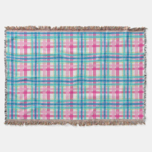 Couverture Tartan, motif de plaid